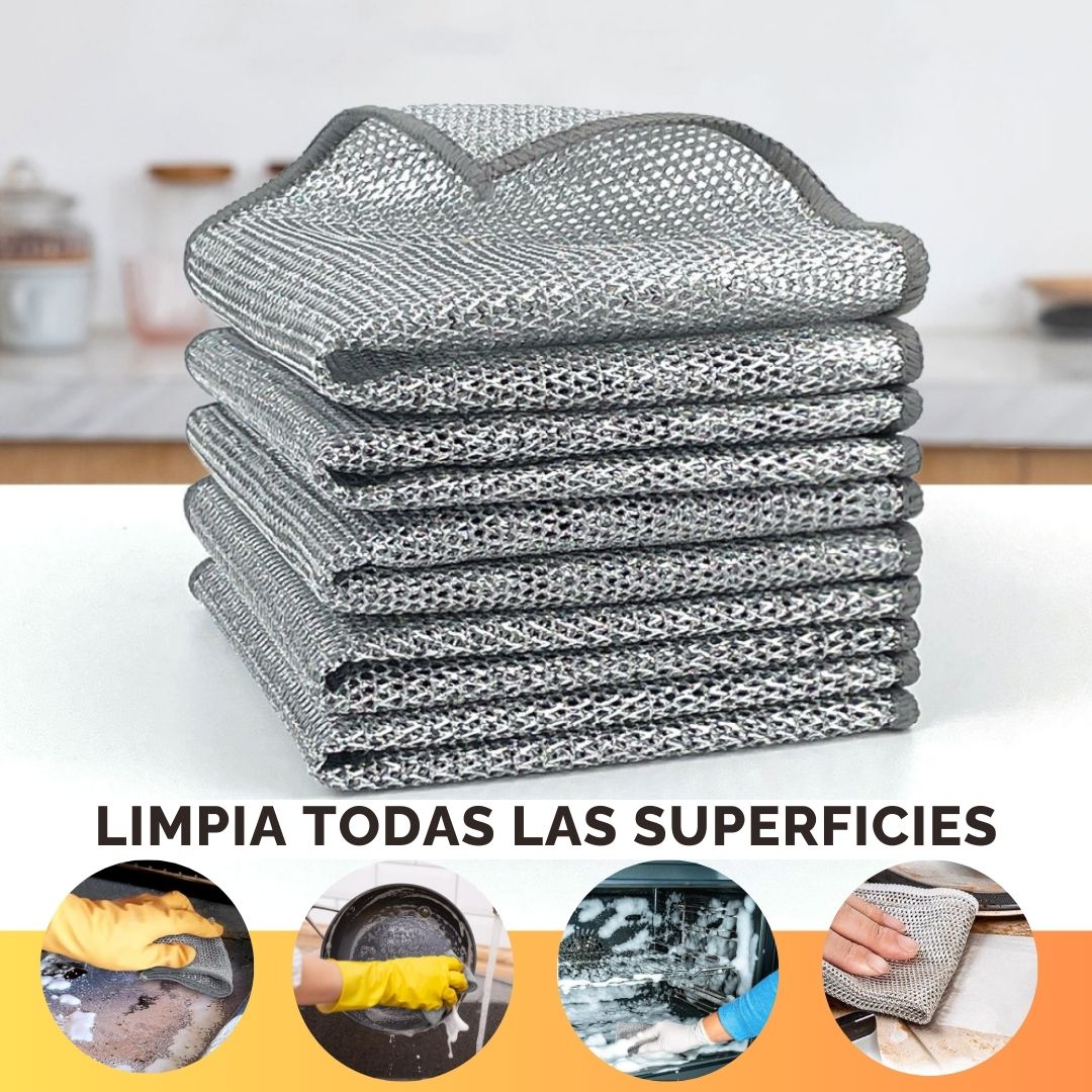 Paños de limpieza LimpiaPlus Pack de 10 + 10 Gratis