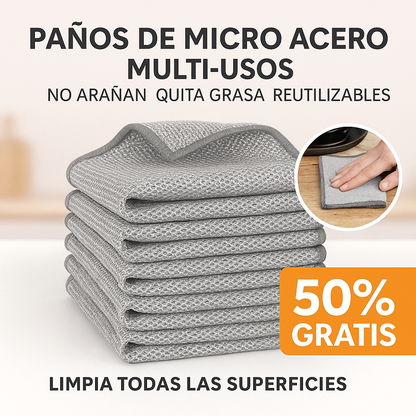 Paños de limpieza LimpiaPlus Pack de 10 + 10 Gratis